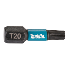 PACK IMPACT BLACK T20 25MM 25PCS X12 - E 12382 12 - 0088381586610 - D'ORIGINE MAKITA