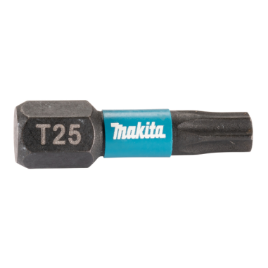 PACK EMBOUT IMPACT BLACK T25 25MM 25PCS - E 12398 - 0088381586627 - D'ORIGINE MAKITA