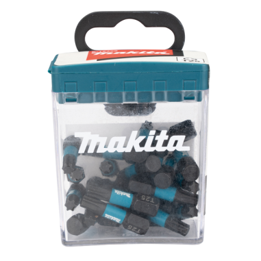 PACK EMBOUT IMPACT BLACK T25 25MM 25PCS - E 12398 - 0088381586627 - D'ORIGINE MAKITA