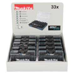 IMPACT B MASTER CARTON 10xCOFFRET VISSAGE 33 PCS - E 12441 10 - 0088381587792 - D'ORIGINE MAKITA