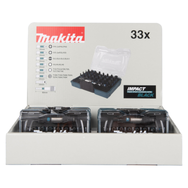 IMPACT B MASTER CARTON 10xCOFFRET VISSAGE 33 PCS - E 12441 10 - 0088381587792 - D'ORIGINE MAKITA