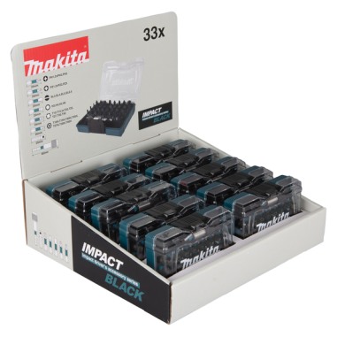 IMPACT B MASTER CARTON 10xCOFFRET VISSAGE 33 PCS - E 12441 10 - 0088381587792 - D'ORIGINE MAKITA