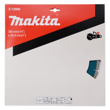 DISQUE DIAM 355MM SPECIAL BATTERIE / E 12996 / 0088381590099 - D'ORIGINE MAKITA
