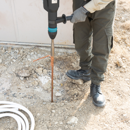 OUTIL A PIQUET DE TERRE SDS MAX DIAM 16,5MM - E 13035 - 0088381590204 - D'ORIGINE MAKITA