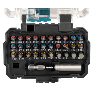 COFFRET EMBOUTS (31 PCS) IMPACT PREMIER / E 13552 / 0088381591577 - D'ORIGINE MAKITA