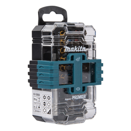 COFFRET EMBOUTS (31 PCS) IMPACT PREMIER / E 13552 / 0088381591577 - D'ORIGINE MAKITA COFFRET EMBOUTS (31 PCS) IMPACT PREMIER / E 13552 / 0088381591577 - D'ORIGINE MAKITA