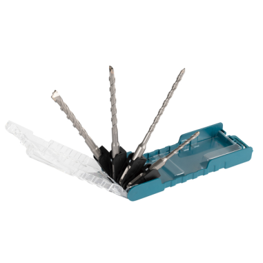 MASTER CARTON 12X COFFRET 4 FORETS SDS PLUS STAND - E 13596 12 - 0088381592055 - D'ORIGINE MAKITA