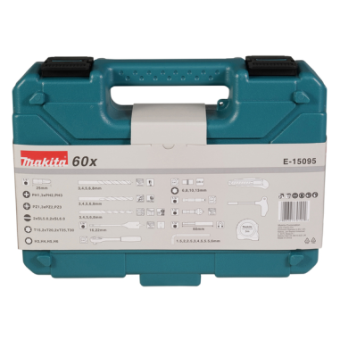 COFFRET ACCESSOIRES 60PCS / E 15095 / 0088381791922 - D'ORIGINE MAKITA COFFRET ACCESSOIRES 60PCS / E 15095 / 0088381791922 - D'ORIGINE MAKITA
