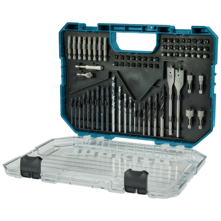 COFFRET 75 ACCESSOIRES / E 15126 / 0088381597289 - D'ORIGINE MAKITA COFFRET 75 ACCESSOIRES / E 15126 / 0088381597289 - D'ORIGINE MAKITA