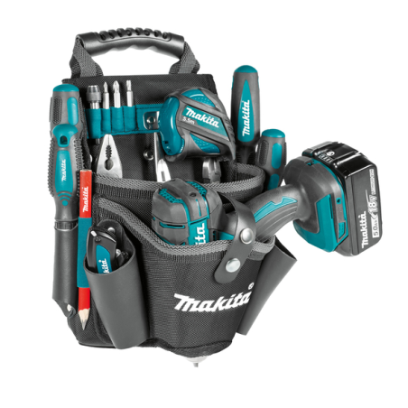 HOLSTERVISSEUSE PERCEUSE+POCHE - E 15182 - 0088381598361 - D'ORIGINE MAKITA