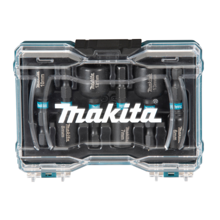COFFRET 6 DOUILLES À QUEUE IMPACT BLACK / E 15768 / 0088381599818 - D'ORIGINE MAKITA COFFRET 6 DOUILLES À QUEUE IMPACT BLACK / E 15768 / 0088381599818 - D'ORIGINE MAKITA