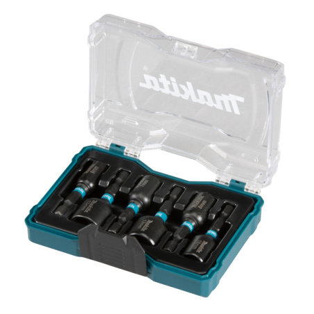 COFFRET 6 DOUILLES À QUEUE IMPACT BLACK / E 15768 / 0088381599818 - D'ORIGINE MAKITA COFFRET 6 DOUILLES À QUEUE IMPACT BLACK / E 15768 / 0088381599818 - D'ORIGINE MAKITA