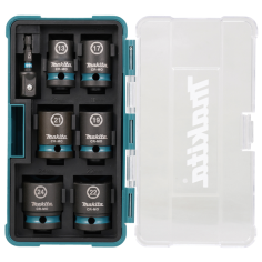 COFFRET 7 DOUILLES 1/2'' / E 16592 / 0088381791243 - D'ORIGINE MAKITA