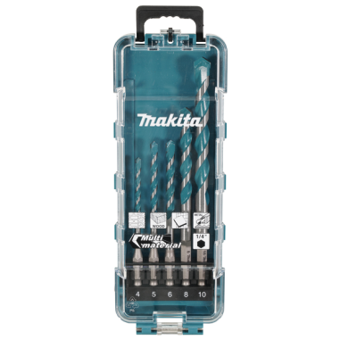 COFFRET FORET MULTIMATERIAUX 5PCS / E 16732 / 0088381786645 - D'ORIGINE MAKITA