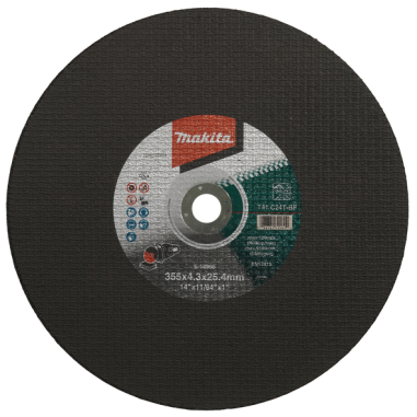 DISQUE A TRONC MATERIAUX C24T 355x4,3 / E 16966 5 / 0088381791816 - D'ORIGINE MAKITA