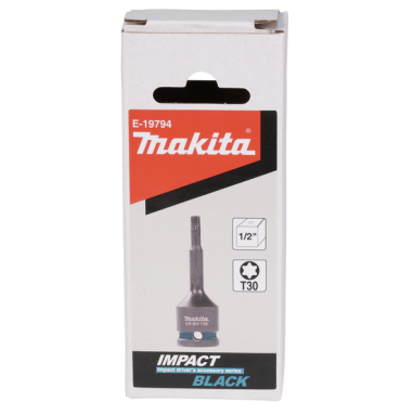 DOUILLE TOURNEVIS IMPACT BLACK 1-2 T30 - E 19794 - 0088381787963 - D'ORIGINE MAKITA