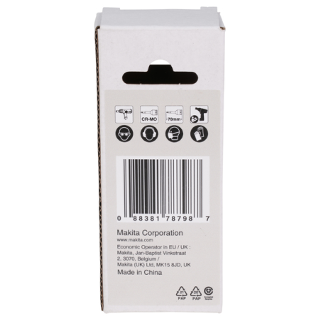 DOUILLE TOURNEVIS IMPACT BLACK 1-2 T40 - E 19819 - 0088381787987 - D'ORIGINE MAKITA