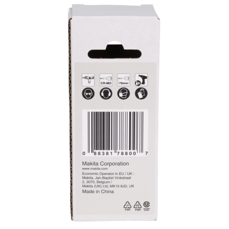 DOUILLE TOURNEVIS IMPACT BLACK 1-2 T50 - E 19831 - 0088381788007 - D'ORIGINE MAKITA