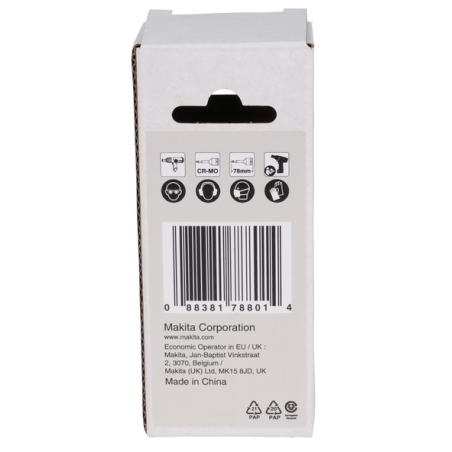 DOUILLE TOURNEVIS IMPACT BLACK 1-2 T55 - E 19847 - 0088381788014 - D'ORIGINE MAKITA