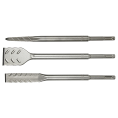 PACK DE 3 BURINS PREMIUM SDS PLUS - E 20220 - 0088381788847 - D'ORIGINE MAKITA