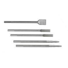 PACK DE 5 BURINS PREMIUM SDS MAX - E 20236 - 0088381788854 - D'ORIGINE MAKITA