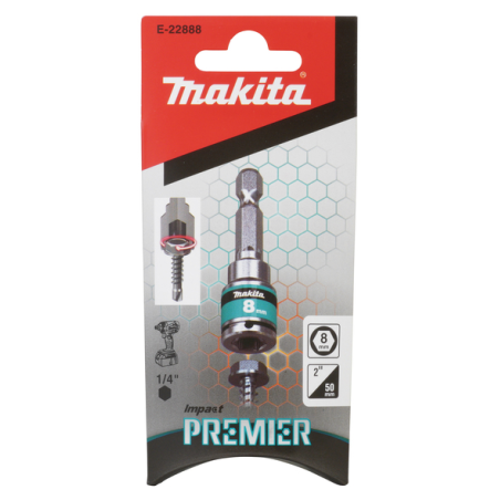 DOUILLE A QUEUE AVEC RESSORT 8x50MM - E 22888 - 0197050351784 - D'ORIGINE MAKITA