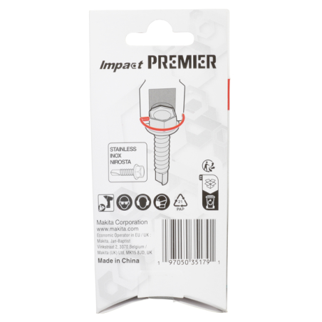 DOUILLE A QUEUE AVEC RESSORT 10x50MM - E 22894 - 0197050351791 - D'ORIGINE MAKITA