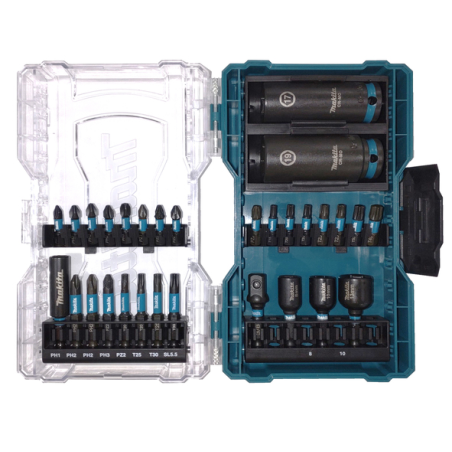 COFFRET CLEAR CASE IMPACT BLACK 30 PCS / E 22903 / 0197050351807 - D'ORIGINE MAKITA COFFRET CLEAR CASE IMPACT BLACK 30 PCS / E 22903 / 0197050351807 - D'ORIGINE MAKITA