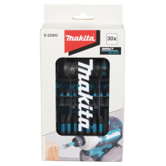 COFFRET CLEAR CASE IMPACT BLACK 30 PCS / E 22903 / 0197050351807 - D'ORIGINE MAKITA 2