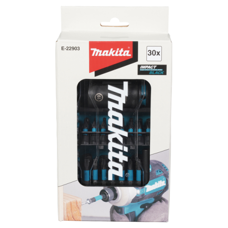 COFFRET CLEAR CASE IMPACT BLACK 30 PCS / E 22903 / 0197050351807 - D'ORIGINE MAKITA COFFRET CLEAR CASE IMPACT BLACK 30 PCS / E 22903 / 0197050351807 - D'ORIGINE MAKITA