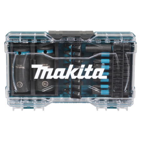 COFFRET CLEAR CASE IMPACT BLACK 30 PCS / E 22903 / 0197050351807 - D'ORIGINE MAKITA COFFRET CLEAR CASE IMPACT BLACK 30 PCS / E 22903 / 0197050351807 - D'ORIGINE MAKITA
