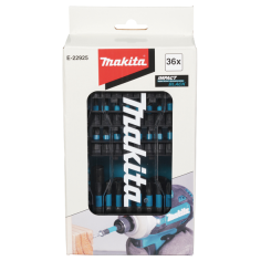 COFFRET CLEAR CASE IMPACT BLACK 36 PCS / E 22925 / 0197050351821 - D'ORIGINE MAKITA 2