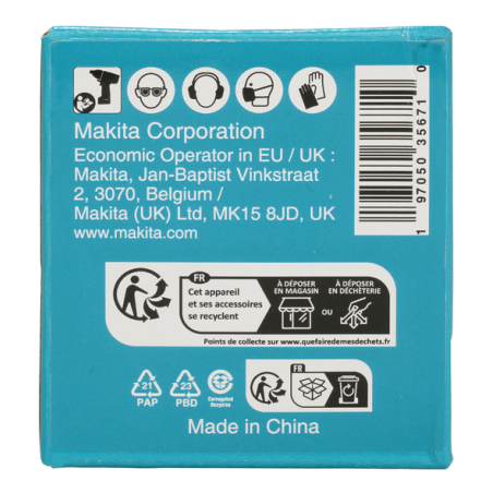 DOUILLE 1" 32 X 63 MM / E 24533 / 0197050356710 - D'ORIGINE MAKITA