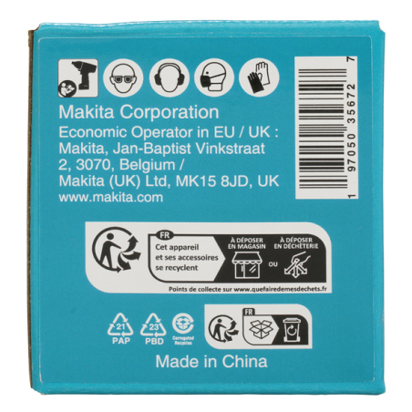 DOUILLE 1" 33 X 63 MM / E 24549 / 0197050356727 - D'ORIGINE MAKITA