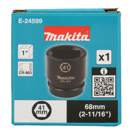 DOUILLE 1" 41 X 68 MM / E 24599 / 0197050356772 - D'ORIGINE MAKITA