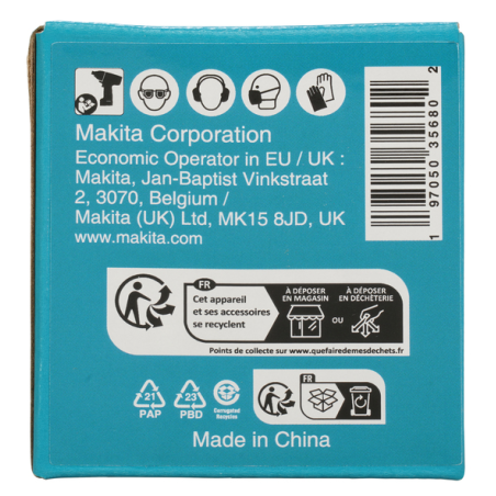 DOUILLE 1" 46 X 72 MM / E 24620 / 0197050356802 - D'ORIGINE MAKITA