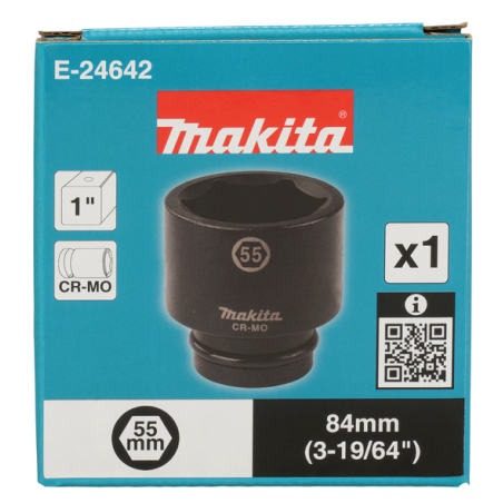 DOUILLE 1" 55 X 84 MM / E 24642 / 0197050356826 - D'ORIGINE MAKITA