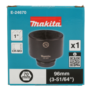 DOUILLE 1" 70 X 96 MM / E 24670 / 0197050356857 - D'ORIGINE MAKITA