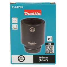 DOUILLE LONGUE 1" 55 X 108 MM - E 24795 - 0197050356970 - D'ORIGINE MAKITA 2