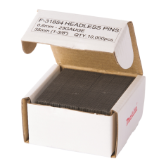 CLOUS FINETTES 23GA 35MM (10000 PCS) / F 31854 / 0088381292412 - D'ORIGINE MAKITA 2