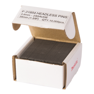 CLOUS FINETTES 23GA 35MM (10000 PCS) / F 31854 / 0088381292412 - D'ORIGINE MAKITA