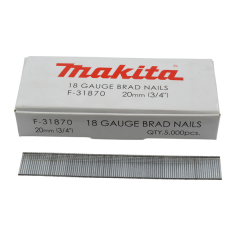 CLOUS BRADS 18GA 20MM (5000 PCS) / F 31870 / 0088381292436 - D'ORIGINE MAKITA
