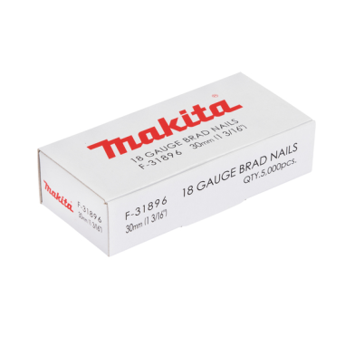 CLOUS BRADS 18GA 30MM (5000 PCS) / F 31896 / 0088381292450 - D'ORIGINE MAKITA