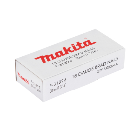 CLOUS BRADS 18GA 30MM (5000 PCS) / F 31896 / 0088381292450 - D'ORIGINE MAKITA
