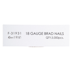 CLOUS BRADS 18GA 40MM (5000 PCS) / F 31931 / 0088381292498 - D'ORIGINE MAKITA 2