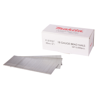 CLOUS BRADS 18GA 50MM (5000 PCS) / F 31957 / 0088381292511 - D'ORIGINE MAKITA