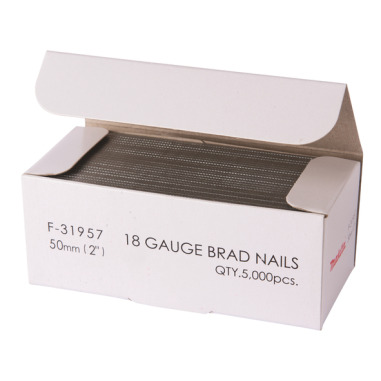 CLOUS BRADS 18GA 50MM (5000 PCS) / F 31957 / 0088381292511 - D'ORIGINE MAKITA