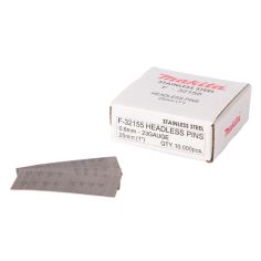 CLOUS FINETTES GALVA 23GA 25MM (10000 PCS) / F 32155 / 3240890931030 - D'ORIGINE MAKITA