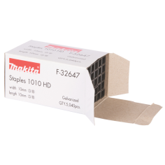 AGRAFES 10X10,6MM TIGE 0,5X1,25MM (5040 PCS) / F 32647 / 0088381293204 - D'ORIGINE MAKITA 2