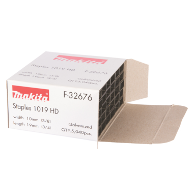 AGRAFE 19mm (5040pc)GALVA BST220 / F 32676 / 0088381293235 - D'ORIGINE MAKITA